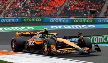 McLaren’s Lando Norris takes pole for Dutch Grand Prix