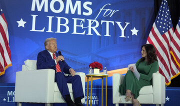 Trump seeks to activate his base at Moms for Liberty gathering but risks alienating moderate voters