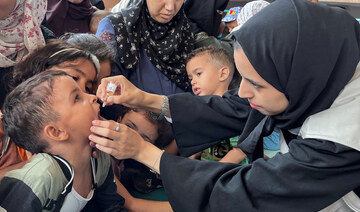 Large-scale polio vaccinations begin in war-ravaged Gaza