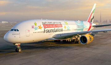 Emirates unveils A380 livery inspired by charity foundation