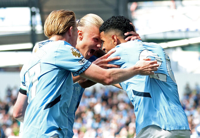 Erling Haaland hits hat-trick as Manchester City put Ipswich to the sword