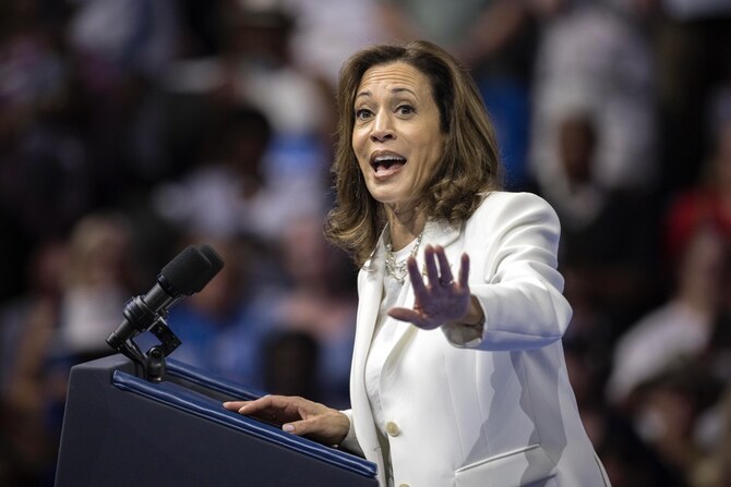 Kamala Harris says ceasefire and hostage release deal needed in Gaza