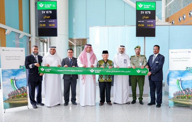 Saudia launches first direct flight to Medan, Indonesia