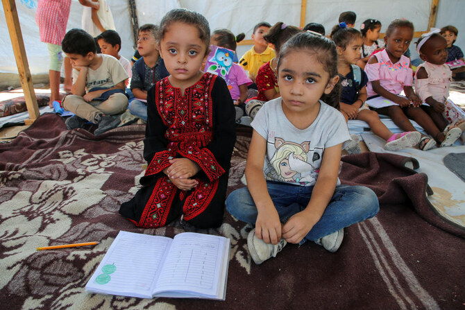 Gaza teacher offers ray of hope with classroom in rubble