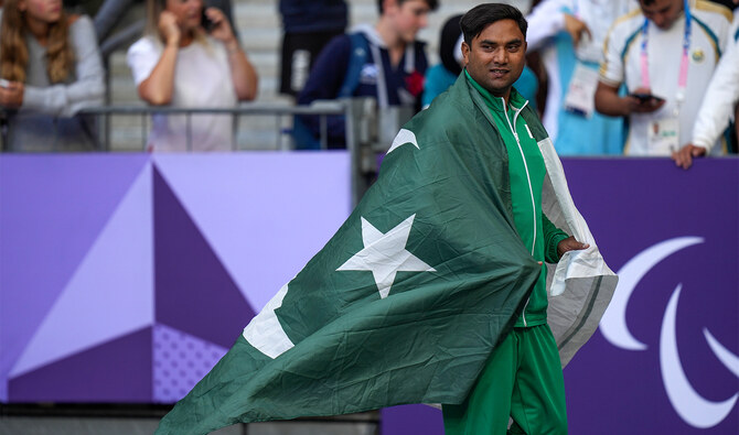 Pakistan’s Haider Ali wins bronze at Paris Paralympics discus throw