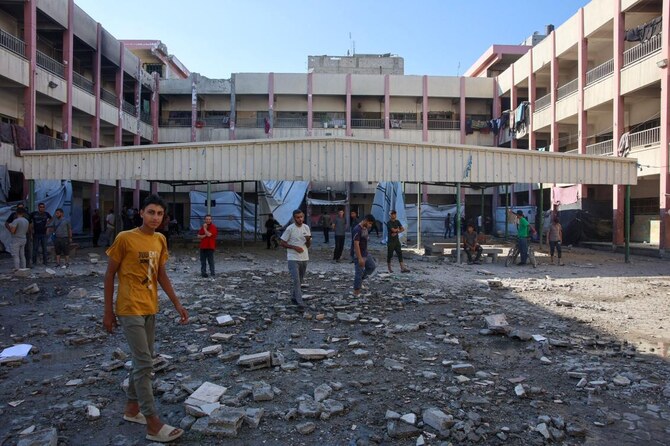 Gaza civil defense says 3 killed in Israeli strike on school